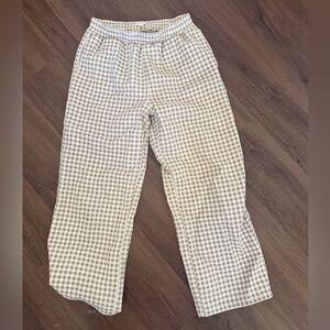 Gingham Pants